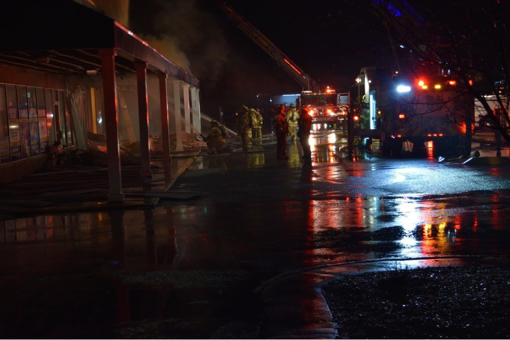 Lake Station fire